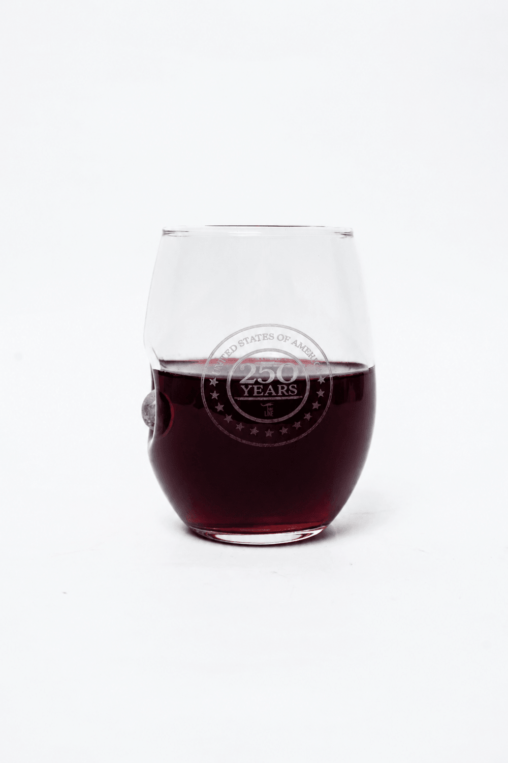 250th Musket Ball Wine Glass
