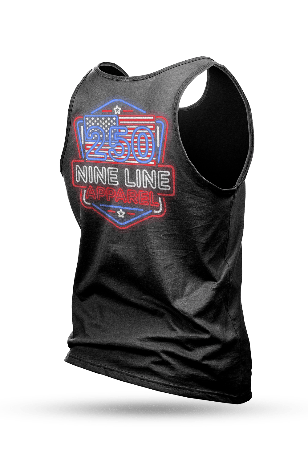 250th Nine Line Neon - Men's Tank Top