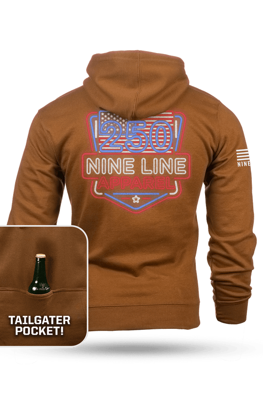 250th Nine Line Neon - Tailgater Hoodie