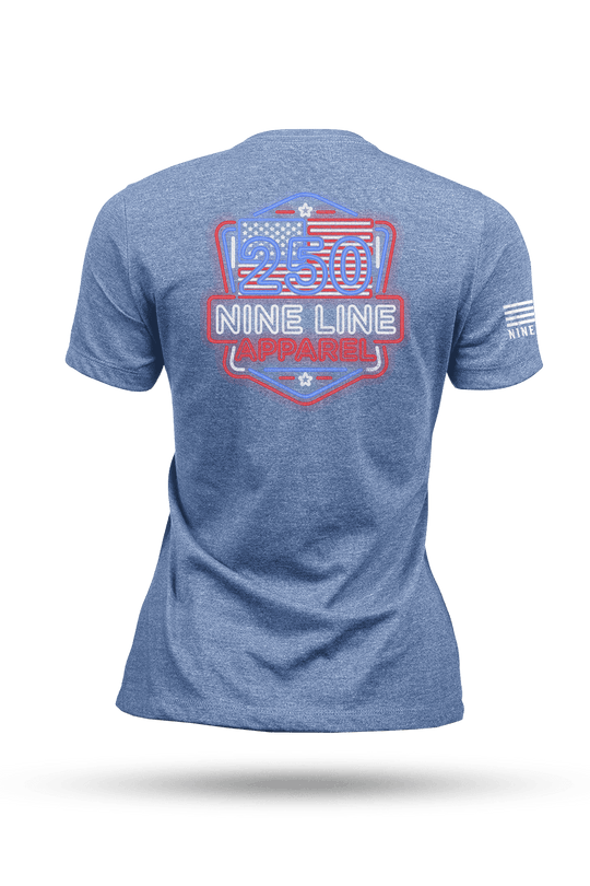 250th Nine Line Neon - Women's T-Shirt