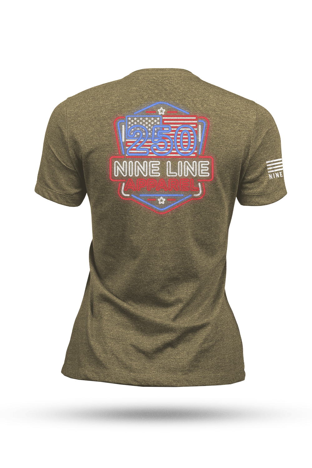 250th Nine Line Neon - Women's T-Shirt