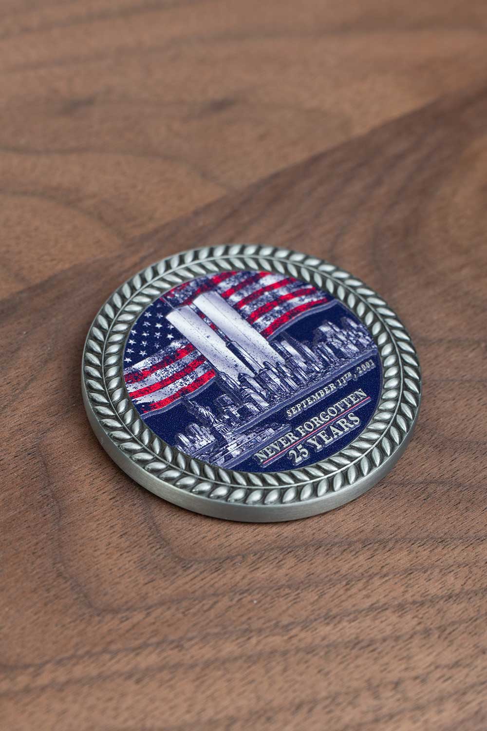 25th Anniversary 9/11 Challenge Coin