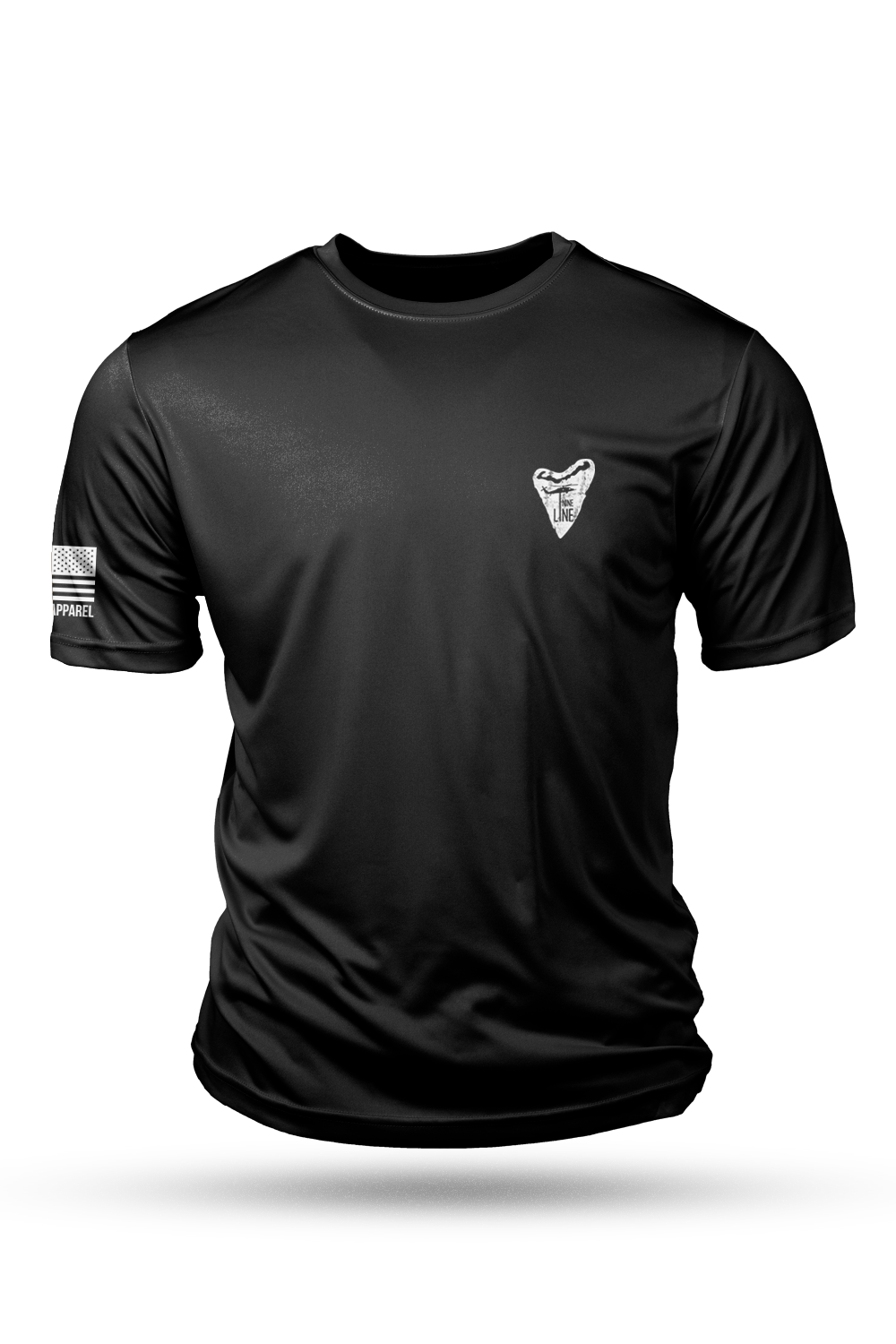 Shark Flag - Moisture Wicking T-Shirt
