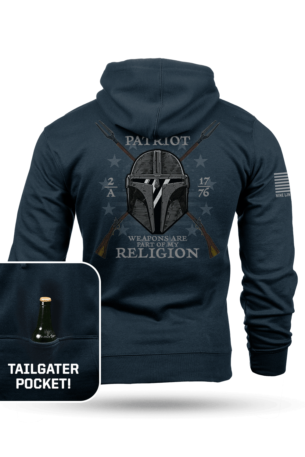 2A My Religion - Tailgater Hoodie