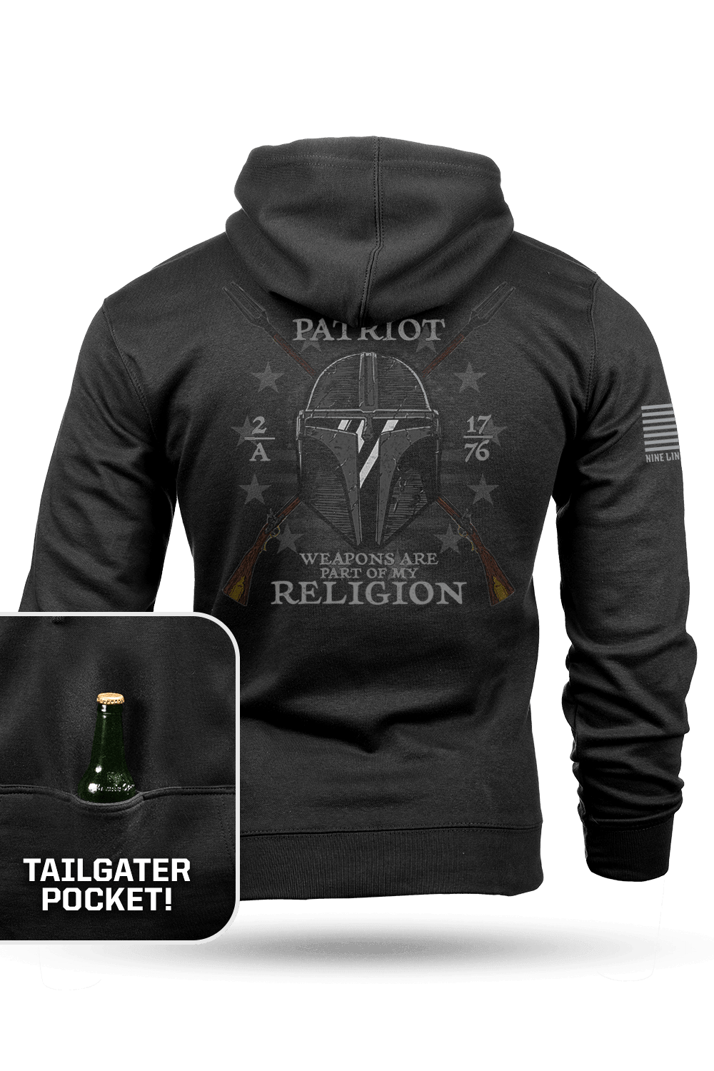 2A My Religion - Tailgater Hoodie