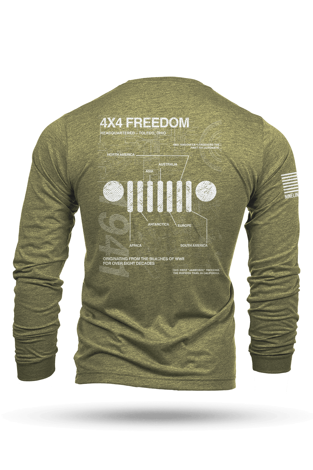 4X4 Freedom - Long - Sleeve Shirt