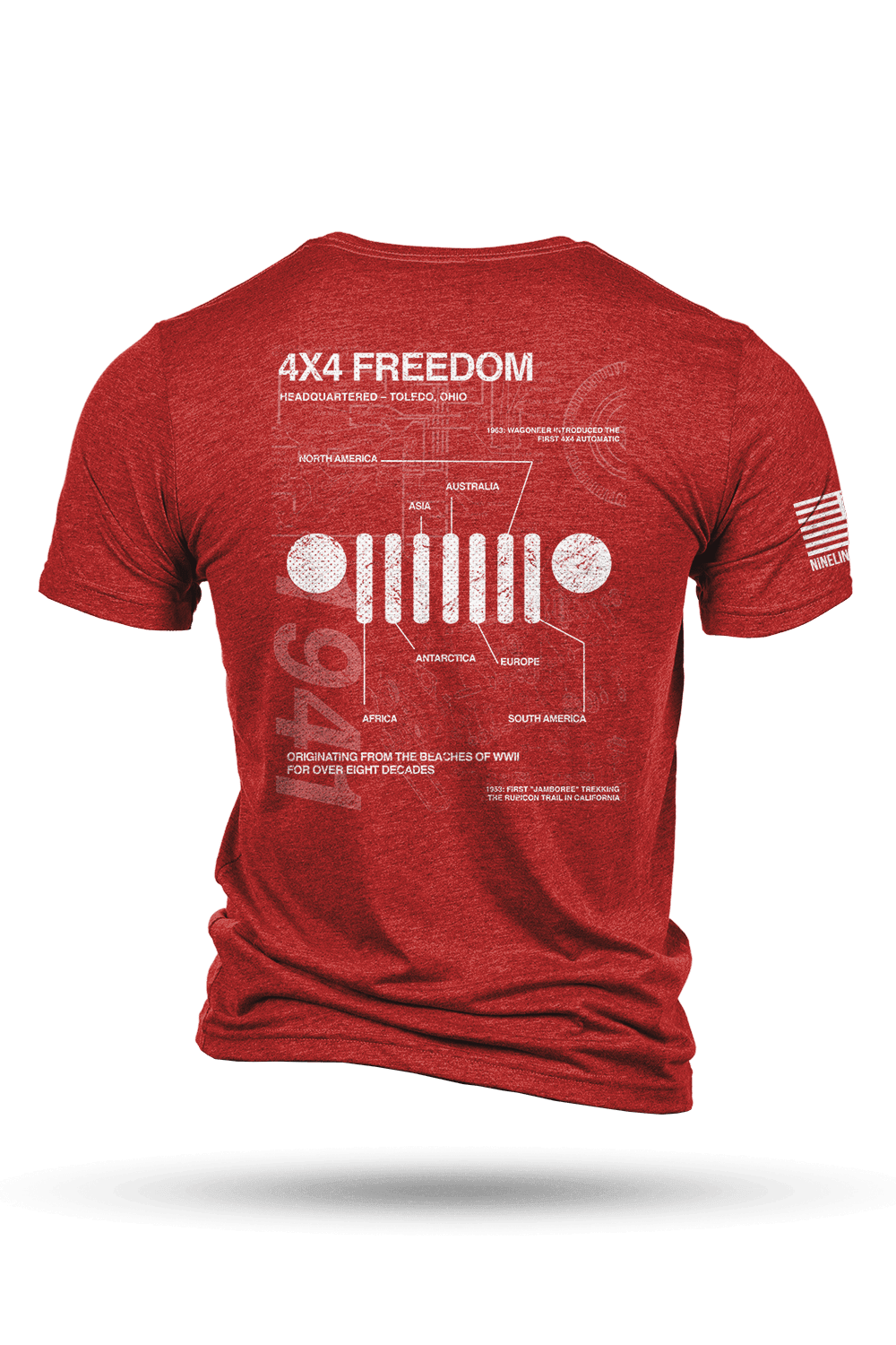 4X4 Freedom - T-Shirt