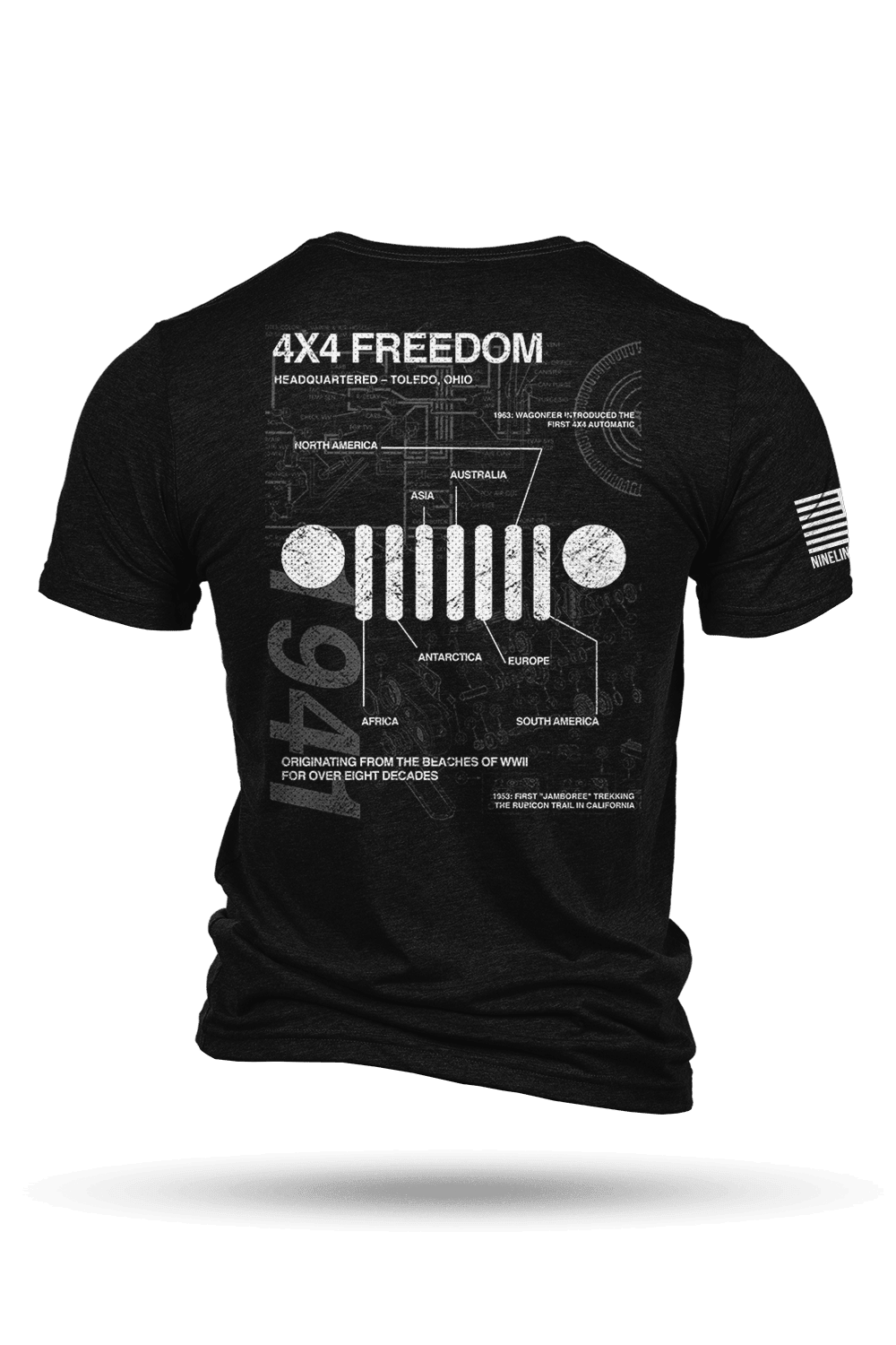 4X4 Freedom - T-Shirt