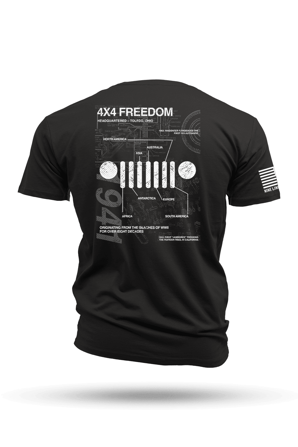 4X4 Freedom - T-Shirt