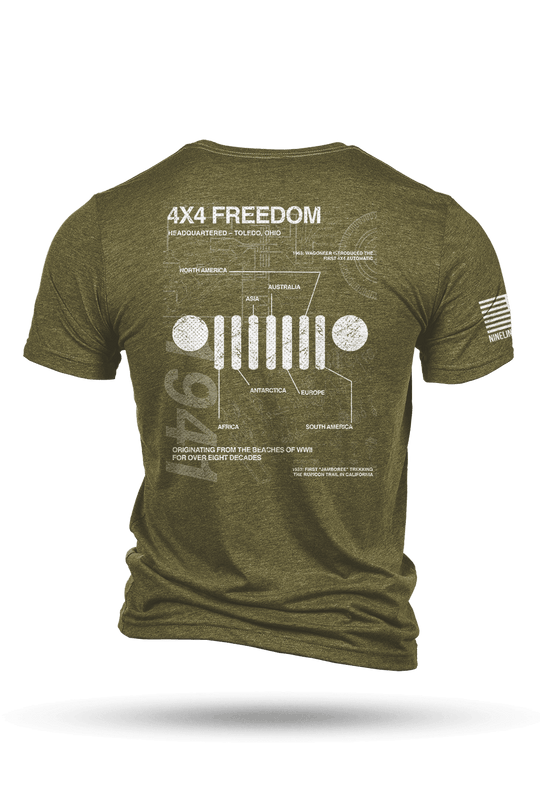 4X4 Freedom - T-Shirt