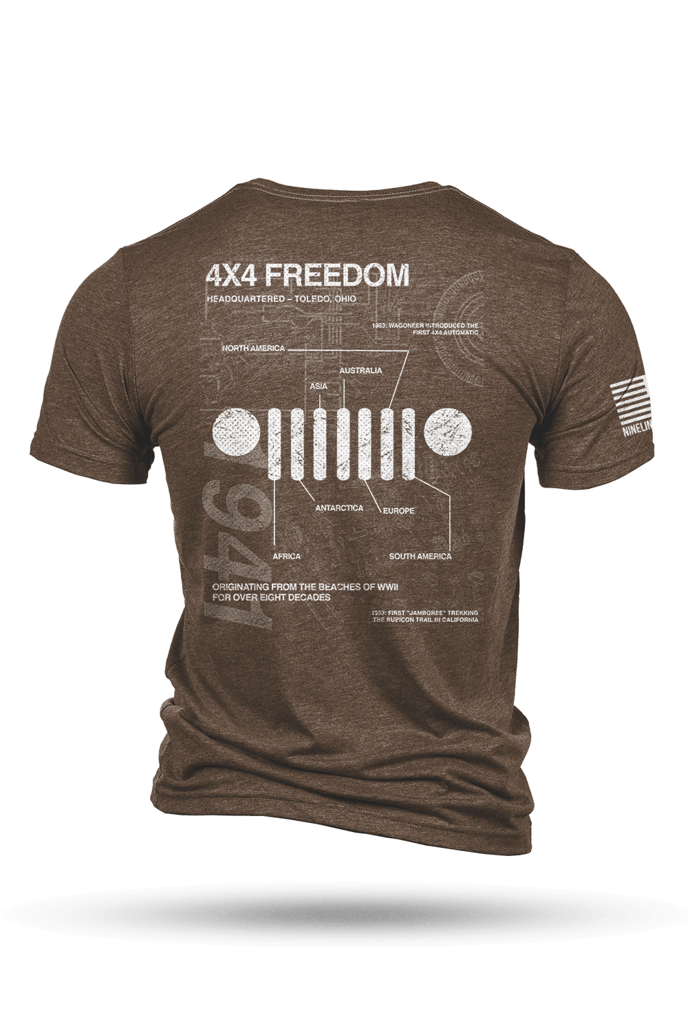 4X4 Freedom - T-Shirt