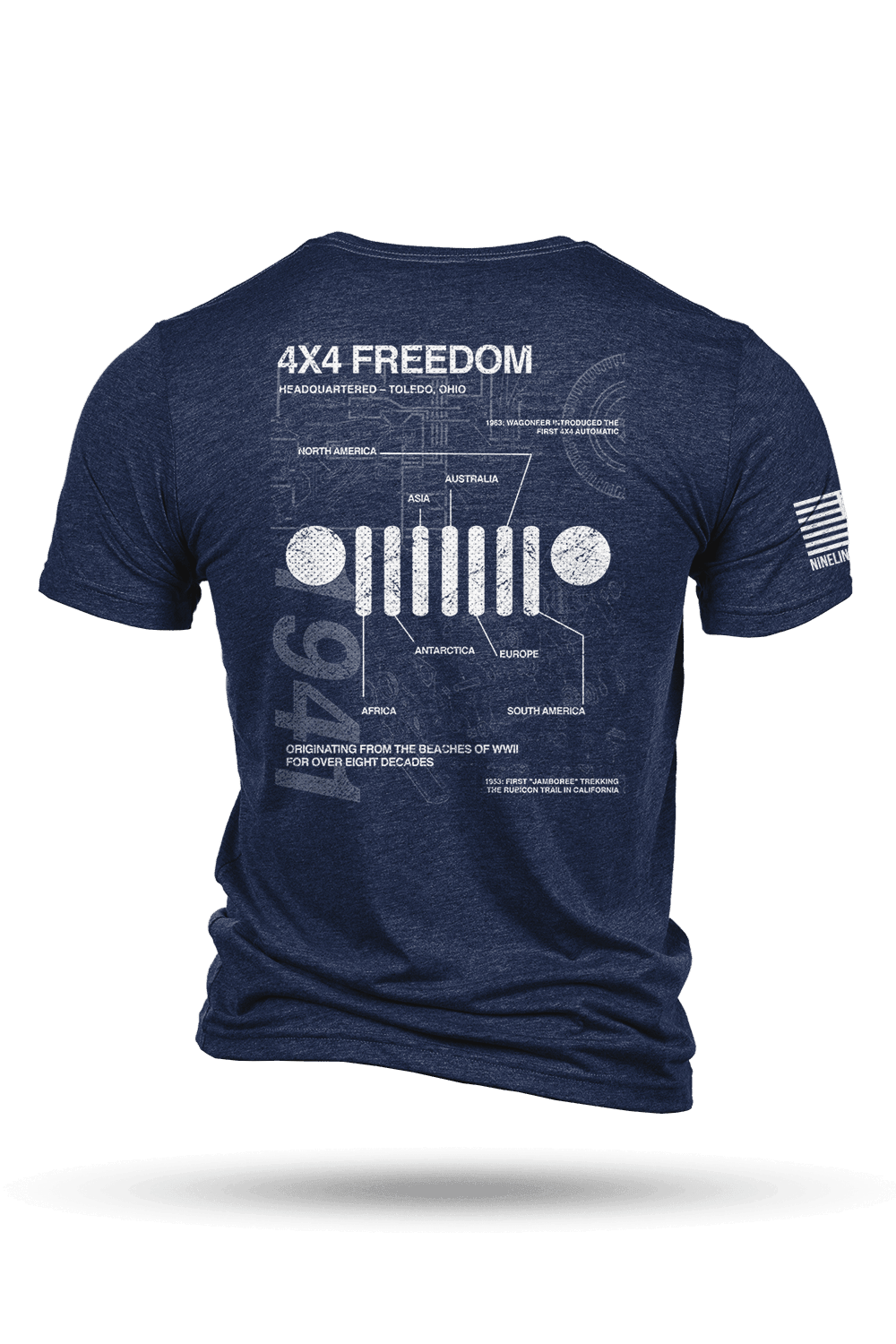 4X4 Freedom - T-Shirt
