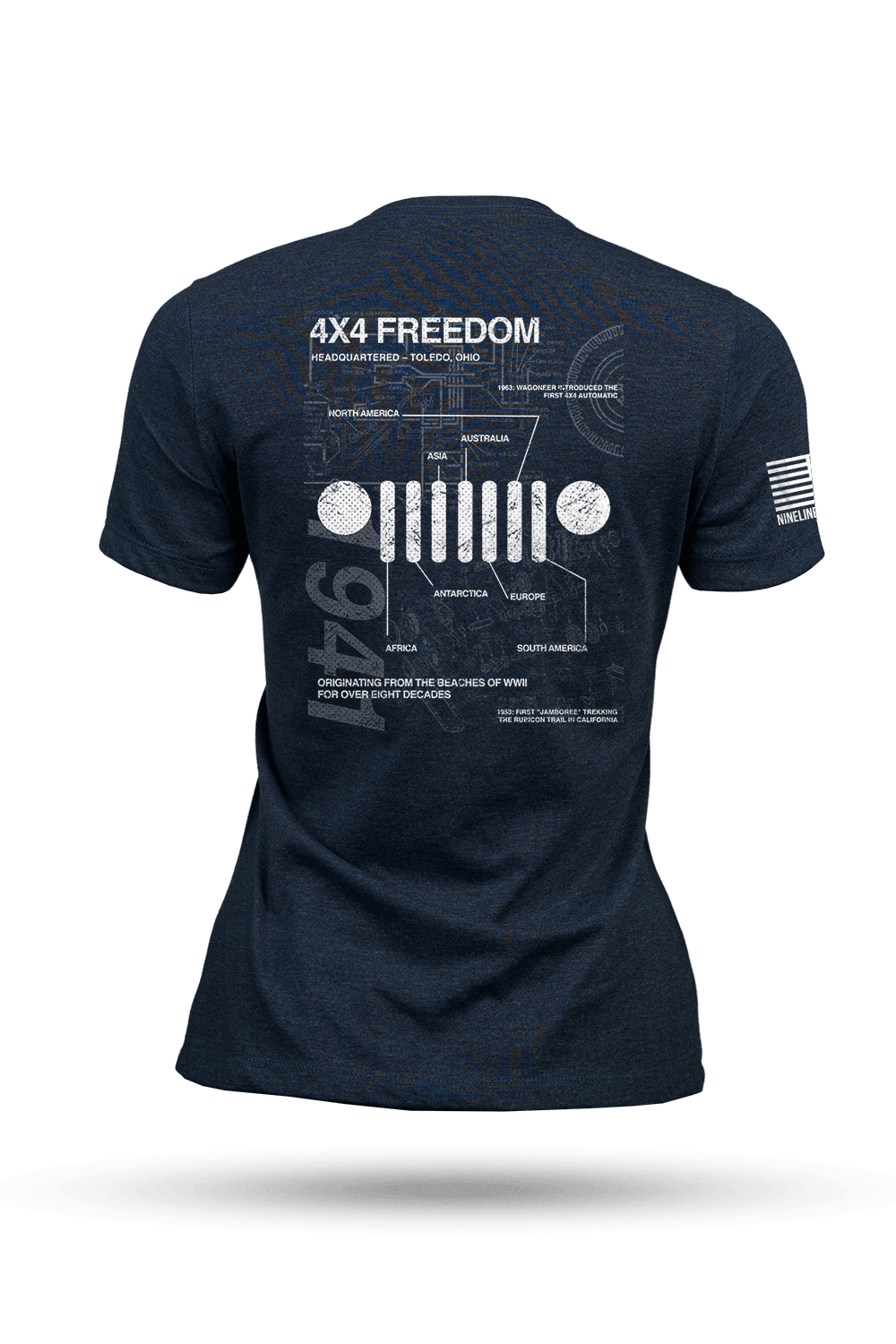 4X4 Freedom - Women's T-Shirt