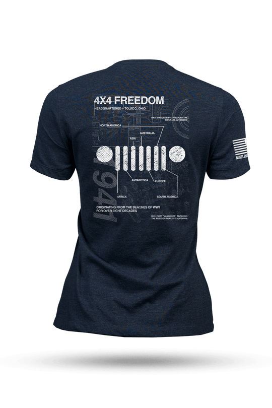 4X4 Freedom - Women's T-Shirt