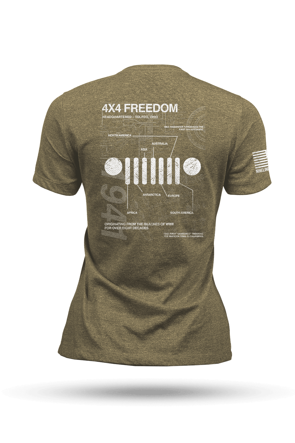 4X4 Freedom - Women's T-Shirt