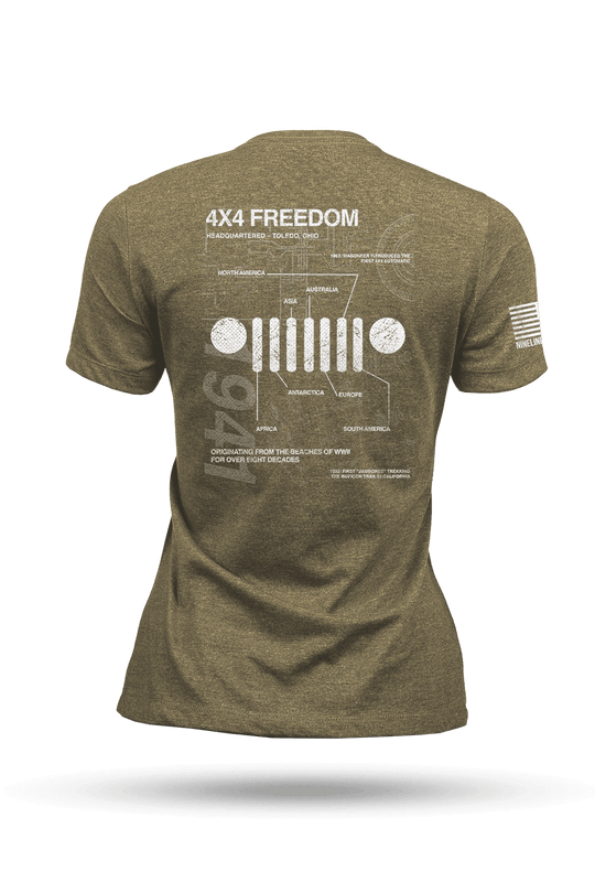 4X4 Freedom - Women's T-Shirt