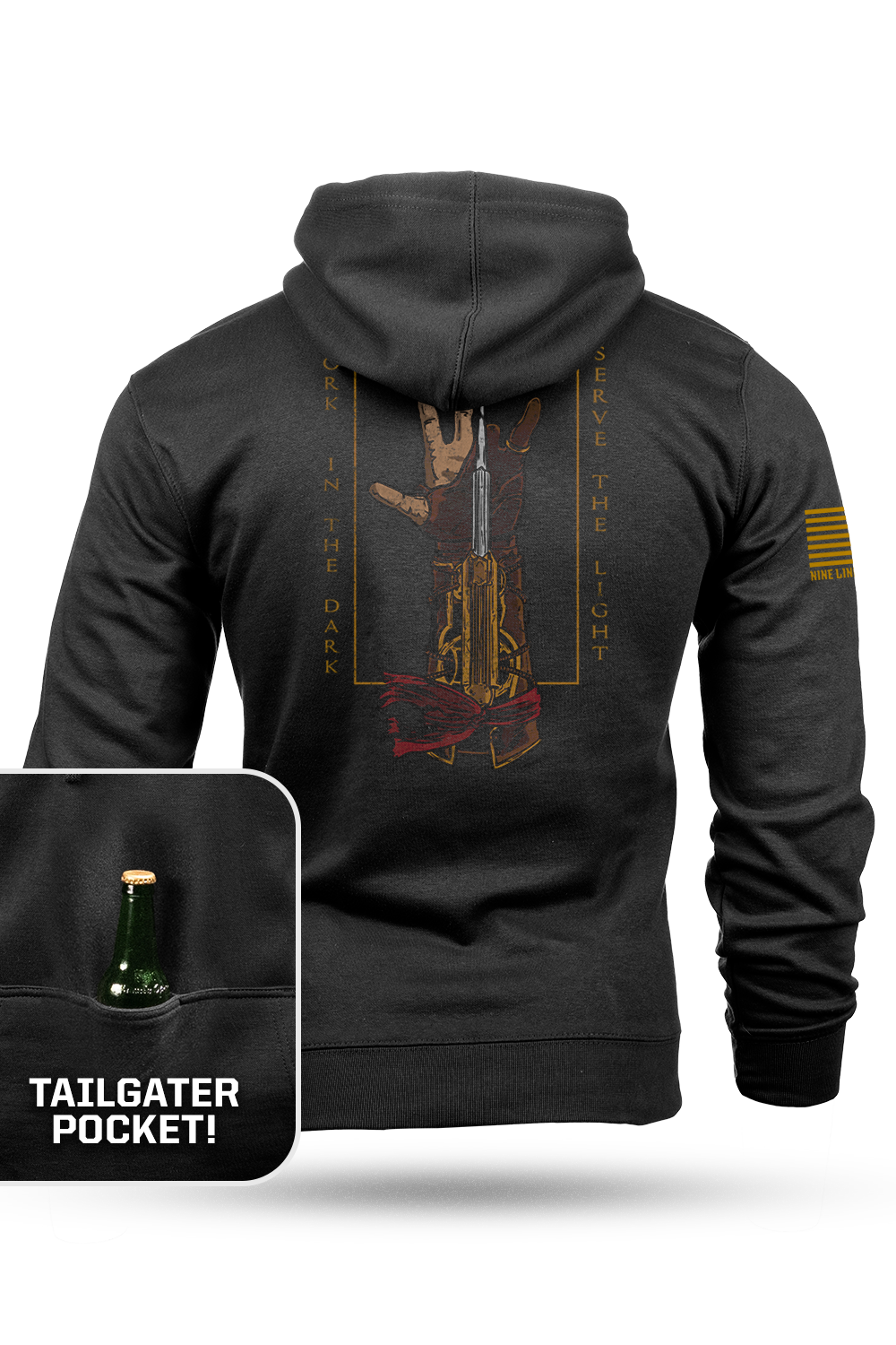 Serve the Light - Tailgater Hoodie