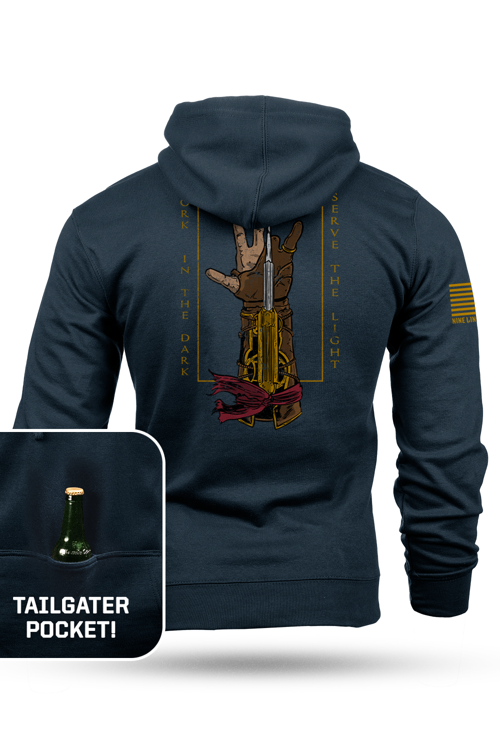 Serve the Light - Tailgater Hoodie