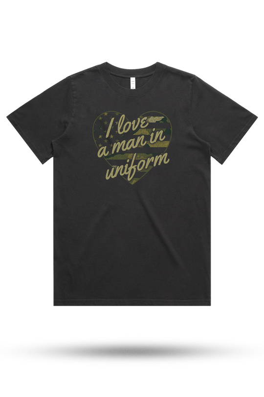 A Man in Uniform - Women's Relaxed Fit T-Shirt