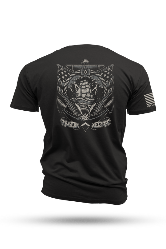Rough Seas 250th - Cotton T-Shirt