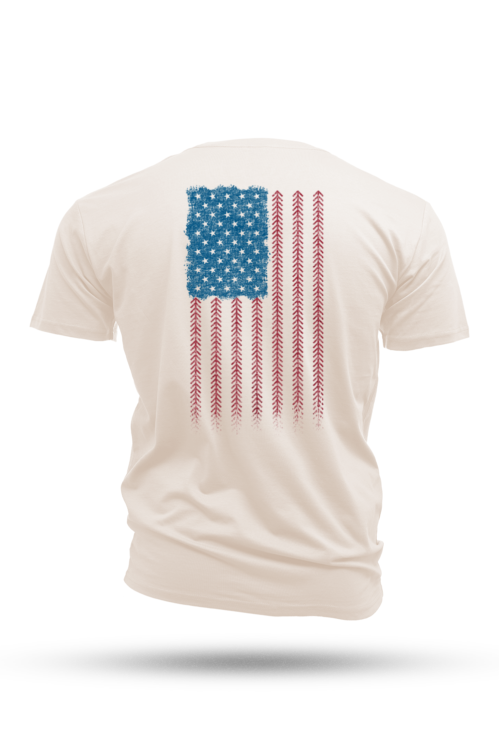 Baseball Flag - Cotton T-Shirt