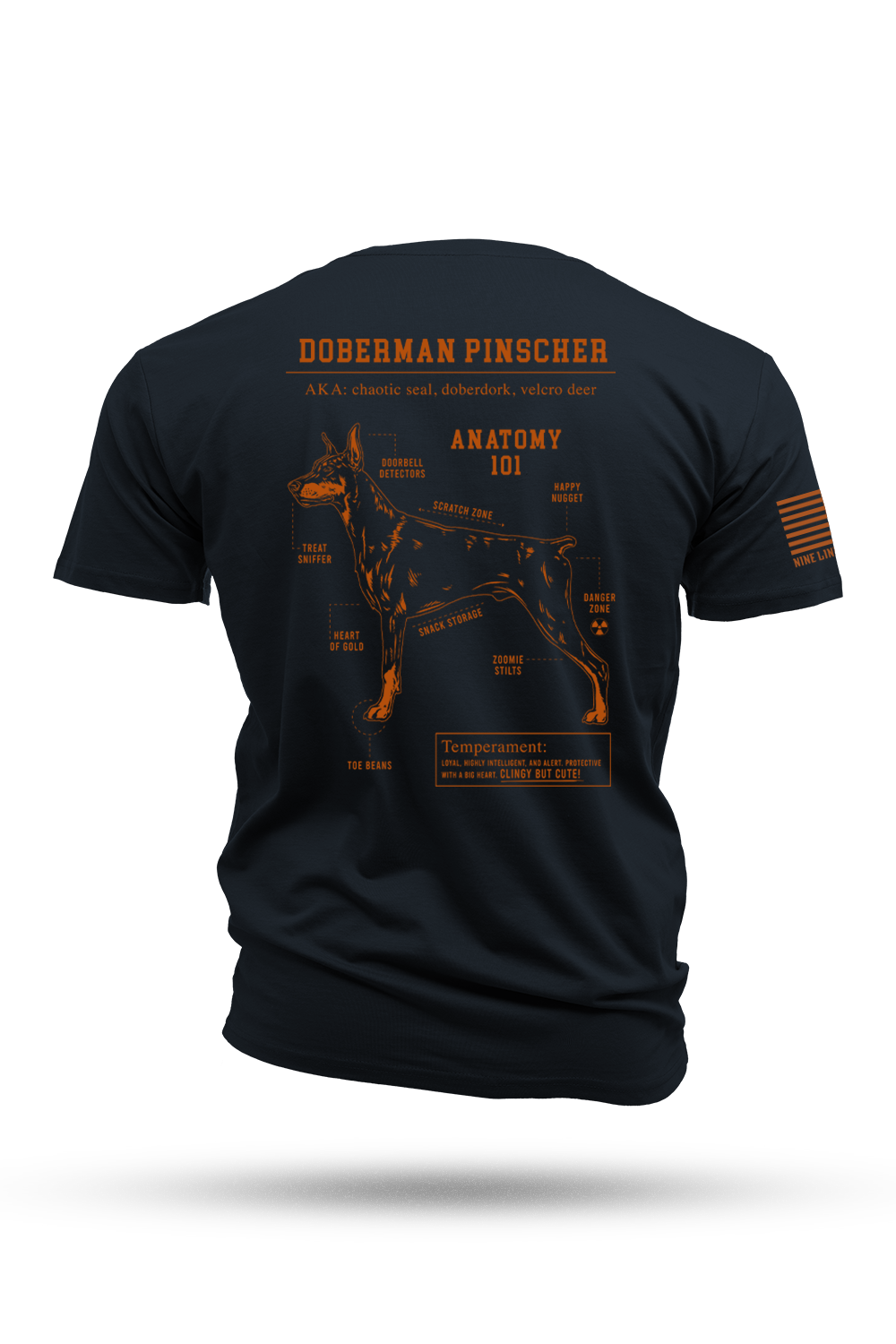 Doberman Schematic - T-Shirt