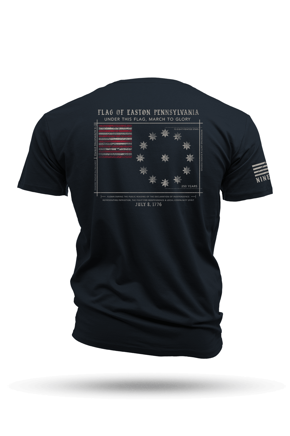 Flag of Easton - T-Shirt
