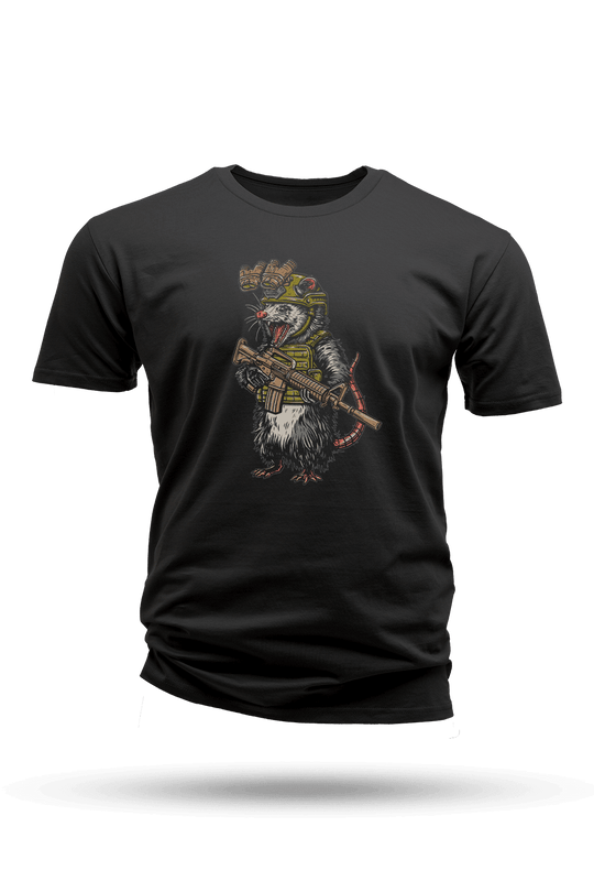 Tactical Trash Kitten - Men's Premium Cotton T-shirt