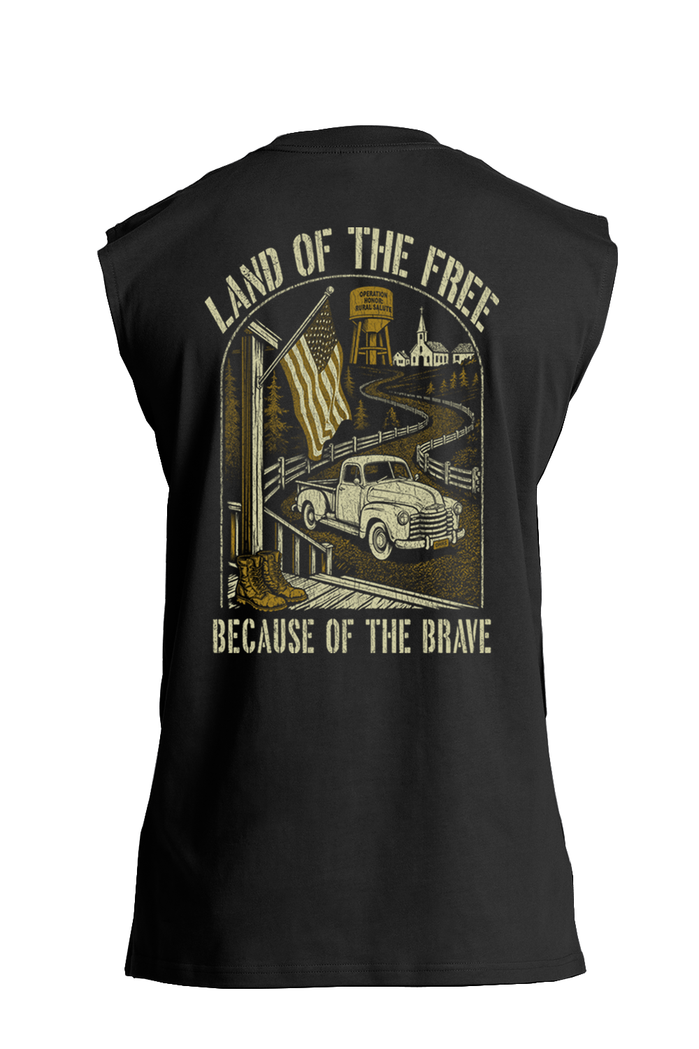 Operation Honor: Rural Salute - Men's Muscle Tank Top