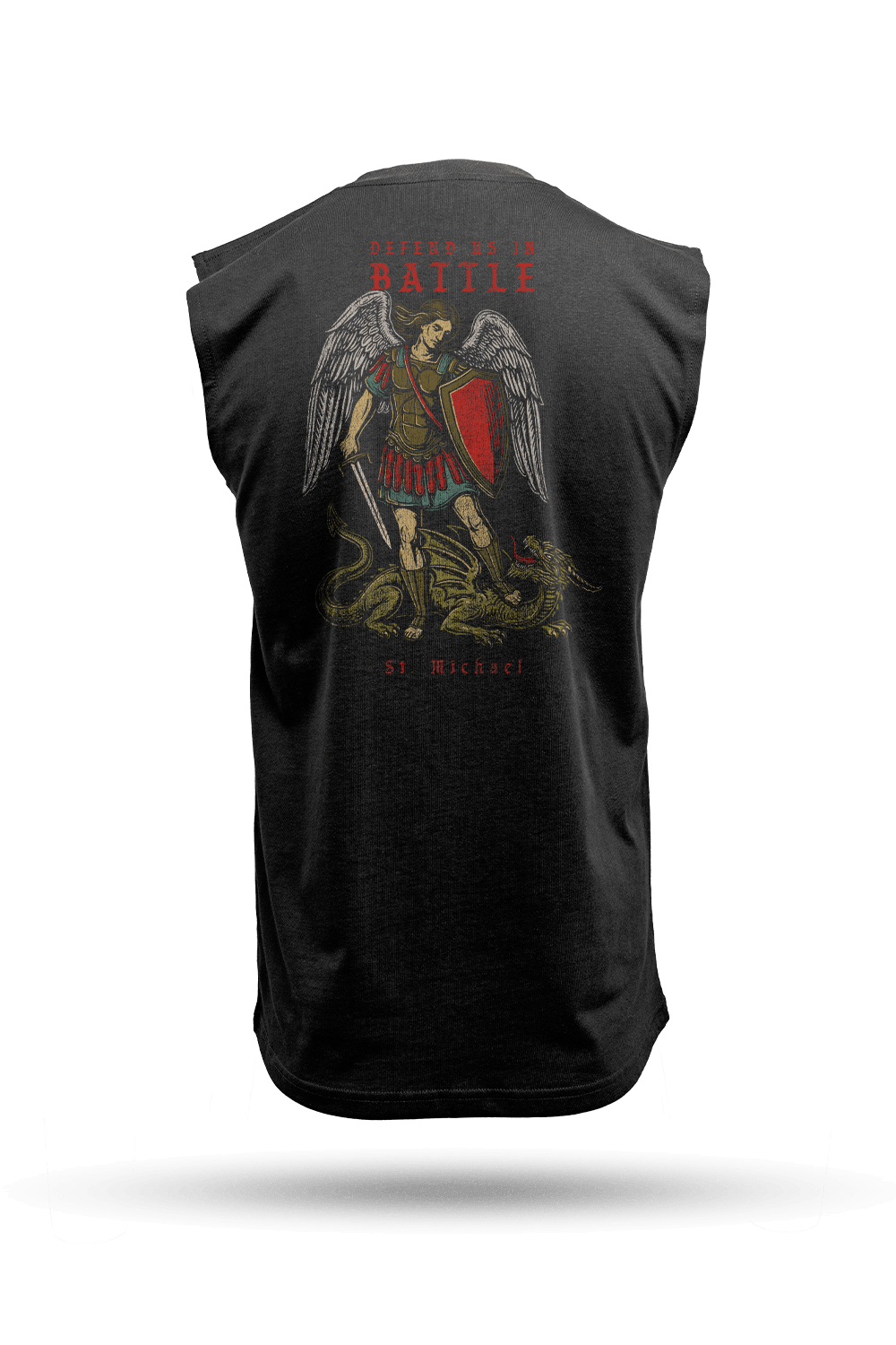 Defend us in Battle - Women's Boyfriend Tank Top