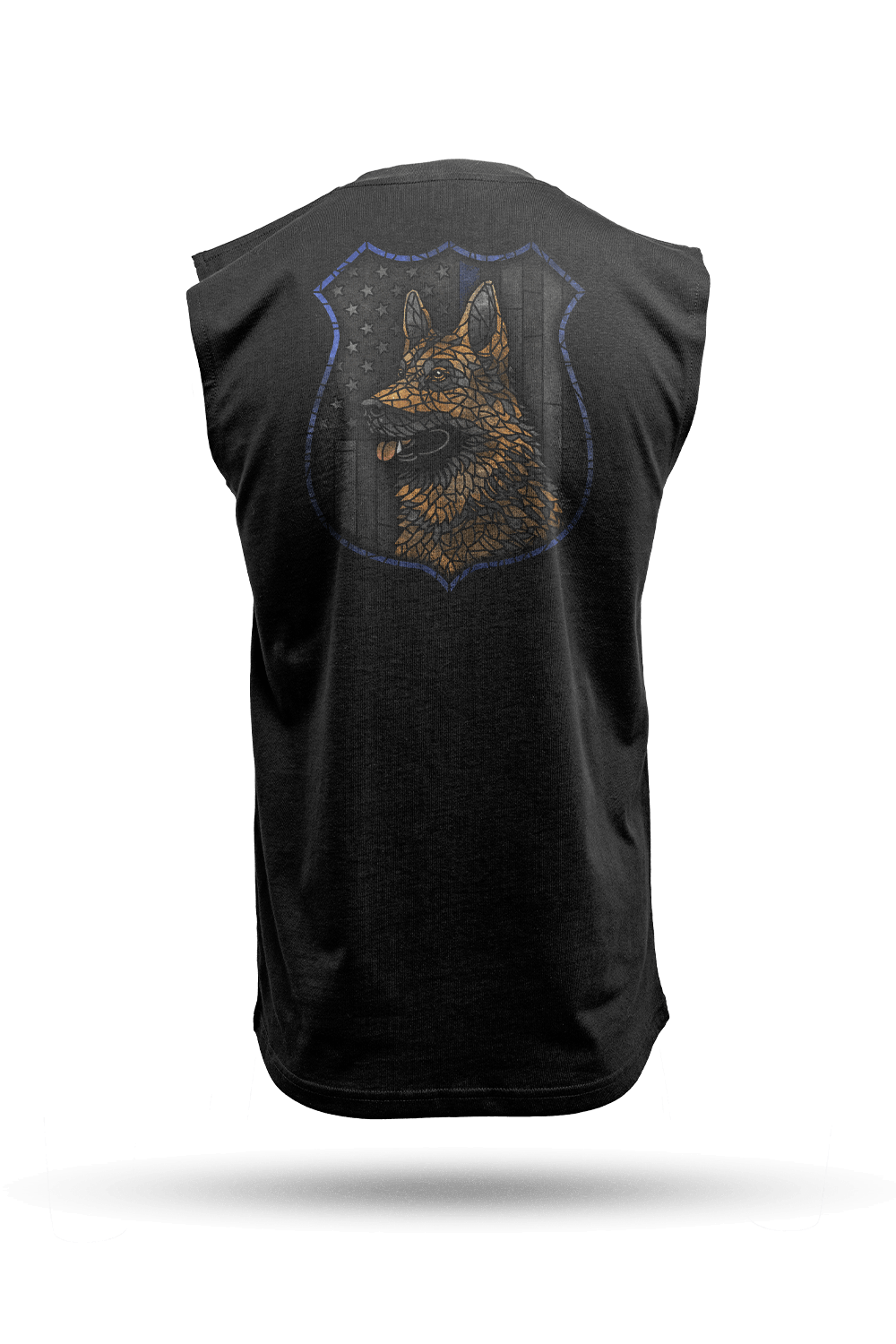 TBL German Shepherd Glass - Men's Muscle Tank Top