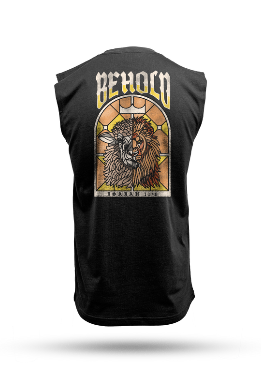 Lamb and Lion - Men's Muscle Tank Top