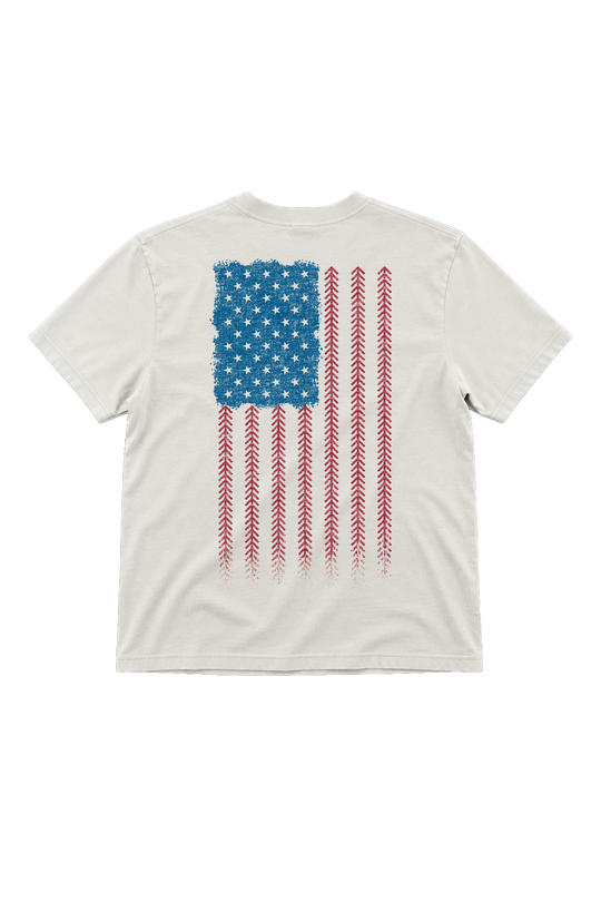 Baseball Flag - Women's Heavyweight Tee
