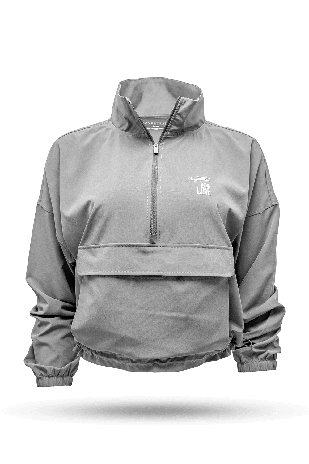 Women's 1/4 Zip Pullover Jacket - Silicone Logo