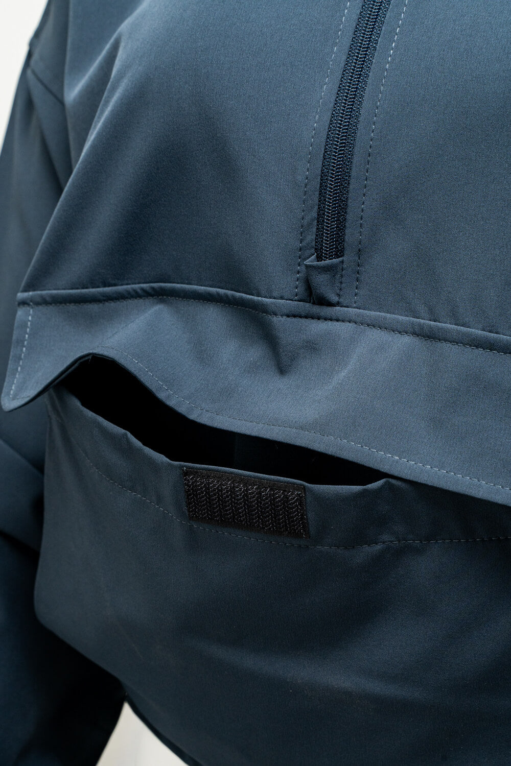 Women's 1/4 Zip Pullover Jacket - Silicone Logo