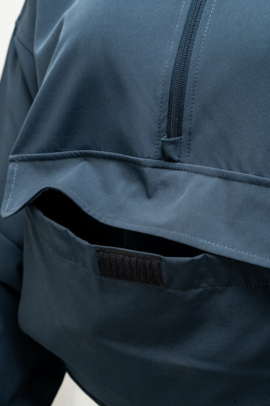 Women's 1/4 Zip Pullover Jacket - Silicone Logo