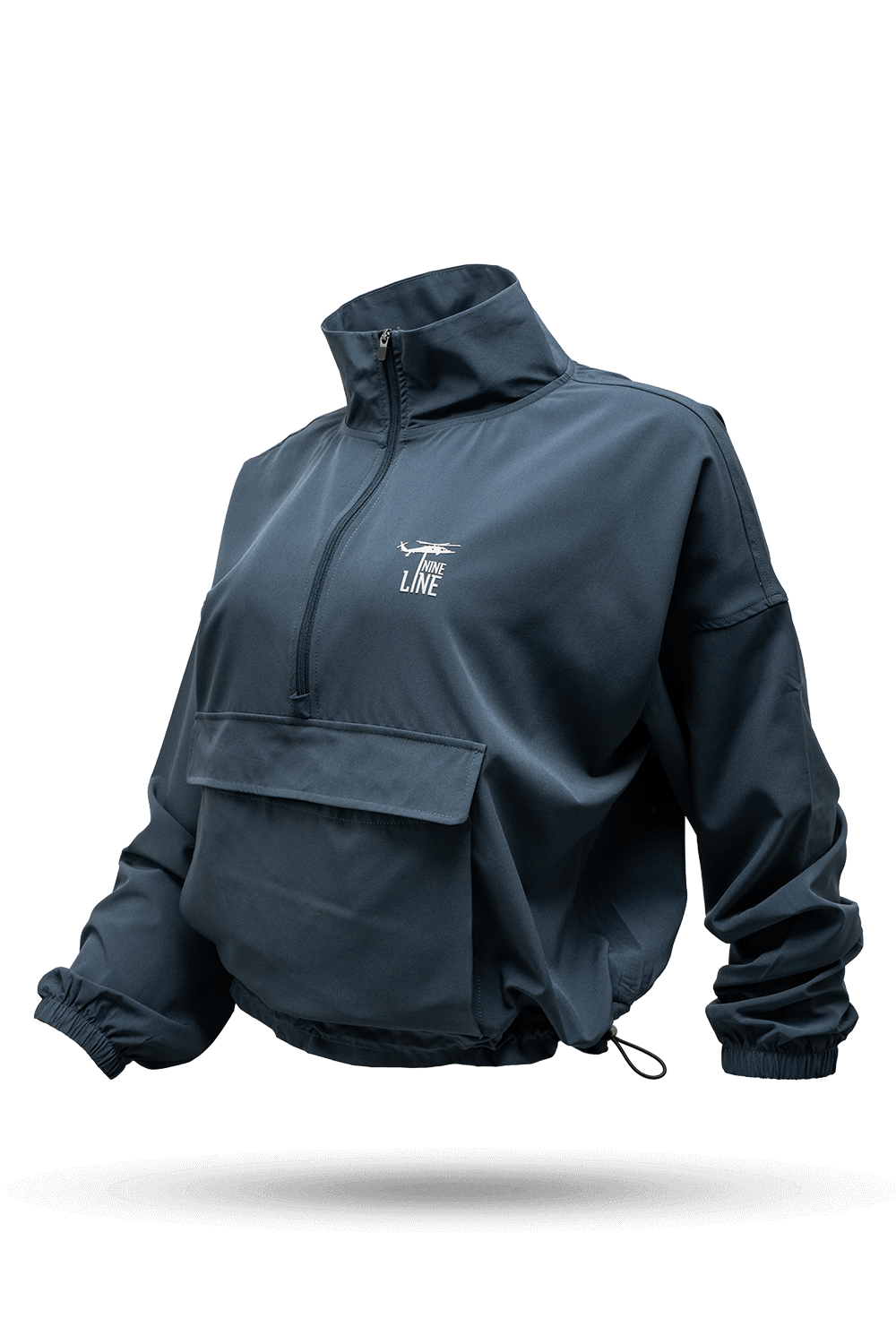 Women's 1/4 Zip Pullover Jacket - Silicone Logo