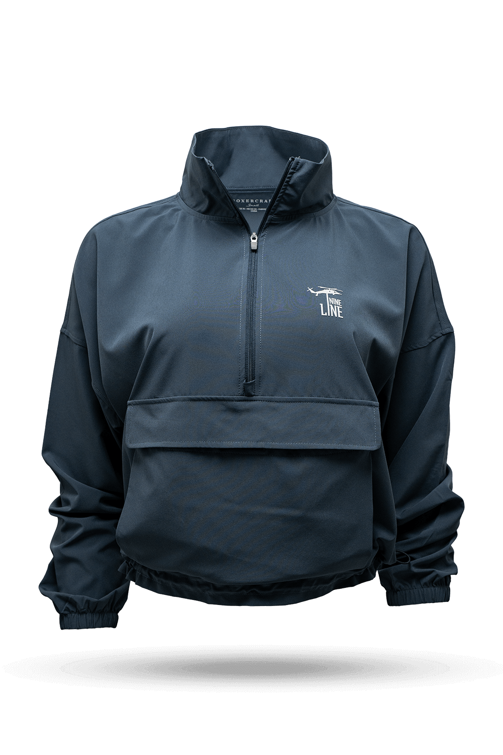 Women's 1/4 Zip Pullover Jacket - Silicone Logo