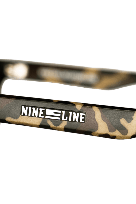 Nine Line Sunglasses Woodland Frame Green Lens