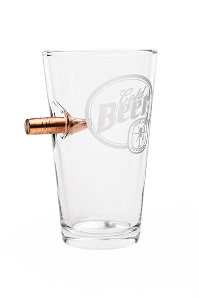 Nine Line Cold Beer 50Cal Pint Glass
