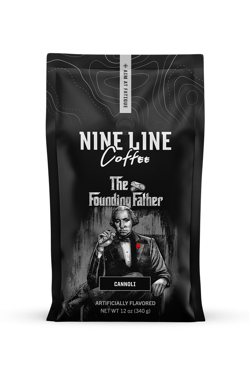 The Founding Father Cannoli Roast -  Ground Coffee | 12OZ
