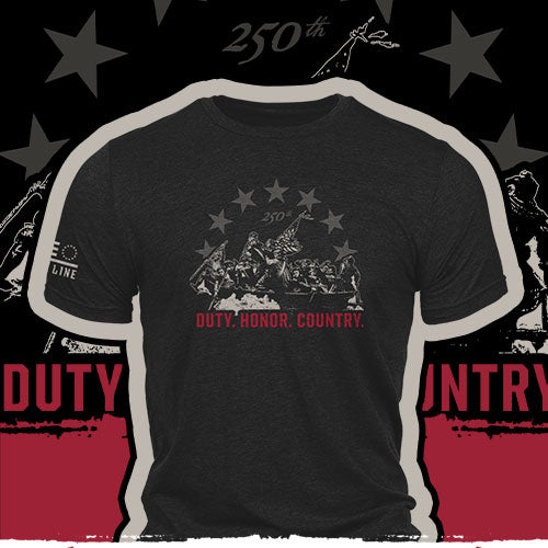 250th Duty Honor Country - T-Shirt