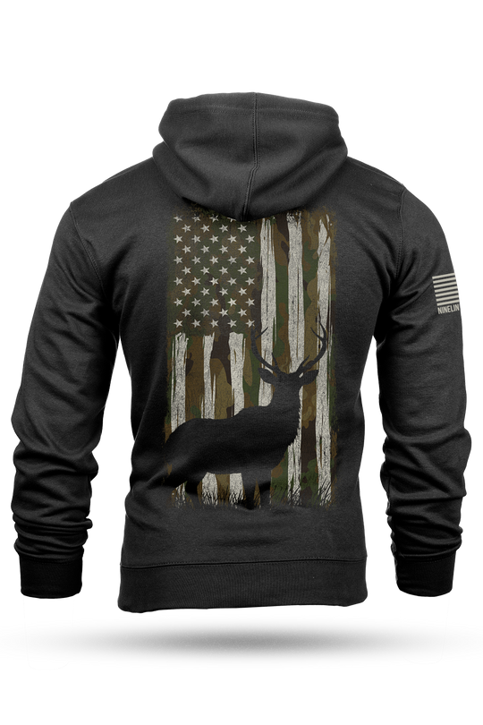 Camo Buck - Hoodie