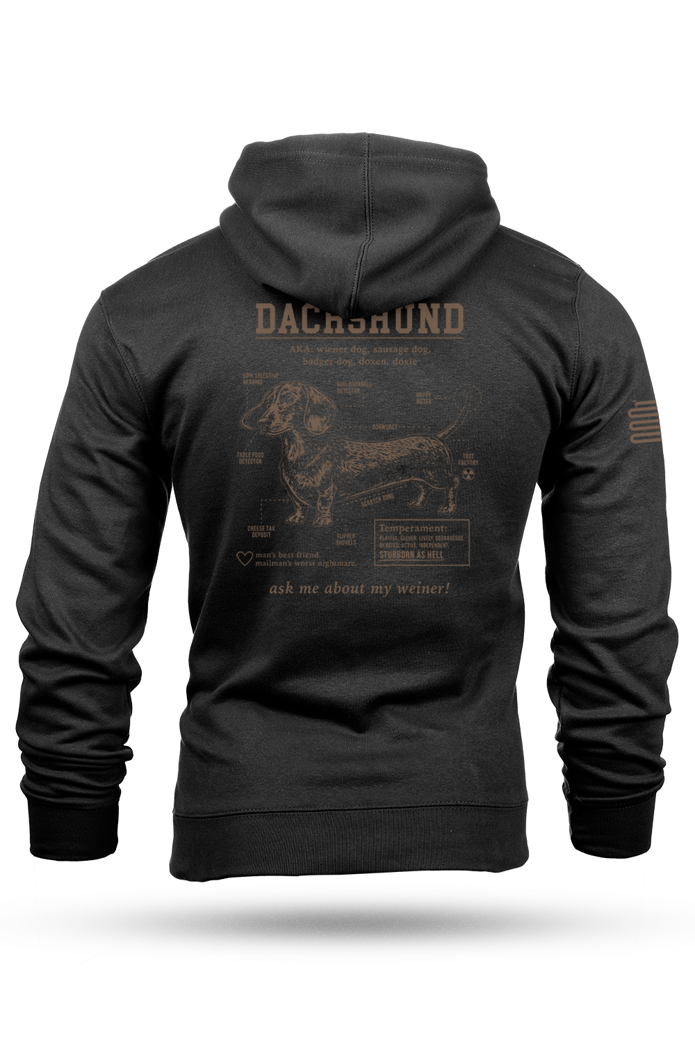 Dachshund Schematic - Hoodie