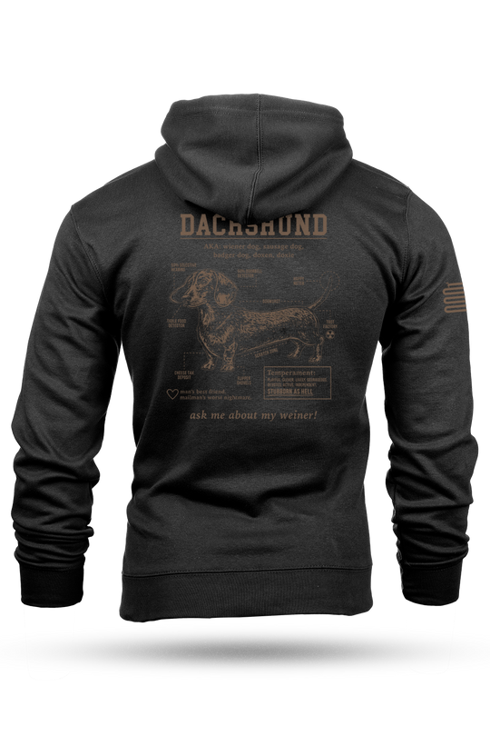 Dachshund Schematic - Hoodie
