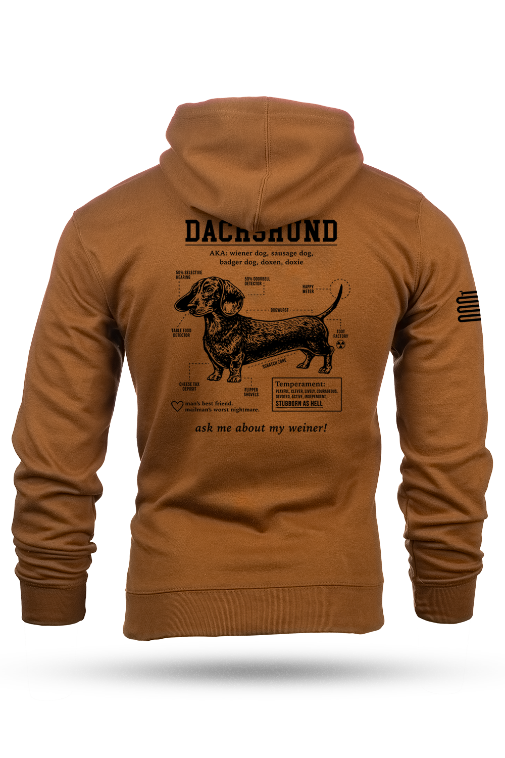 Dachshund Schematic - Hoodie
