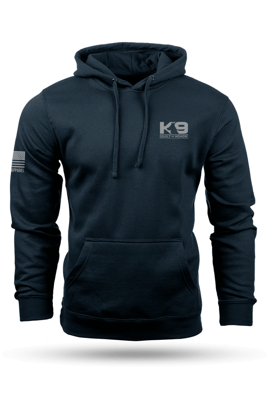 K9 Quilt of Honor - paw - Hoodie