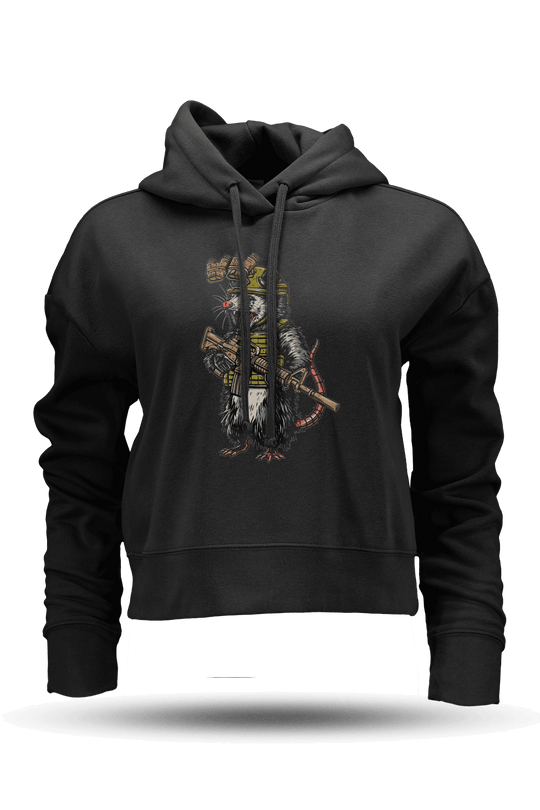 Tactical Trash Kitten - Women's Boxy Hoodie