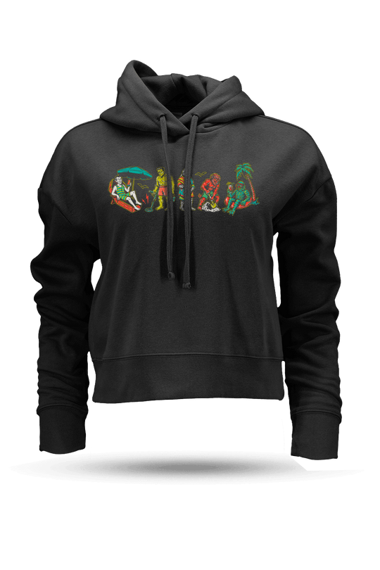 Monster Beach - Women's Boxy Hoodie