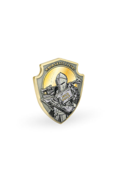 Whom Shall Challenge Coin